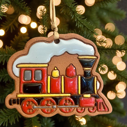 Steam Train Ornament