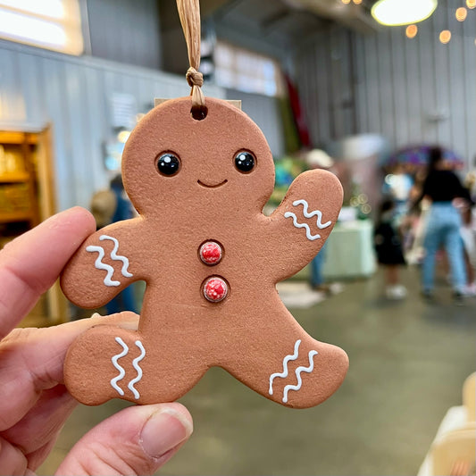 Gingerbead Man Ornament