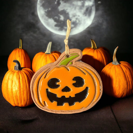 Jack-o-Lantern Pumpkin Halloween Ornament