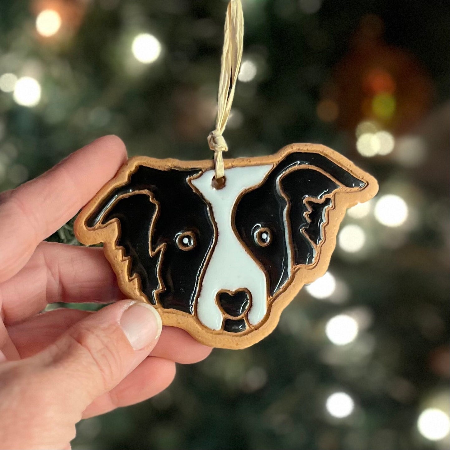 Border Collie Ornament