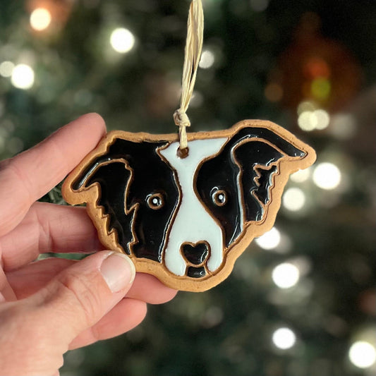Border Collie Ornament