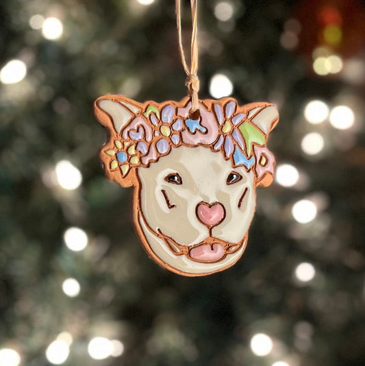 Pit Bull Ornament (color variations)