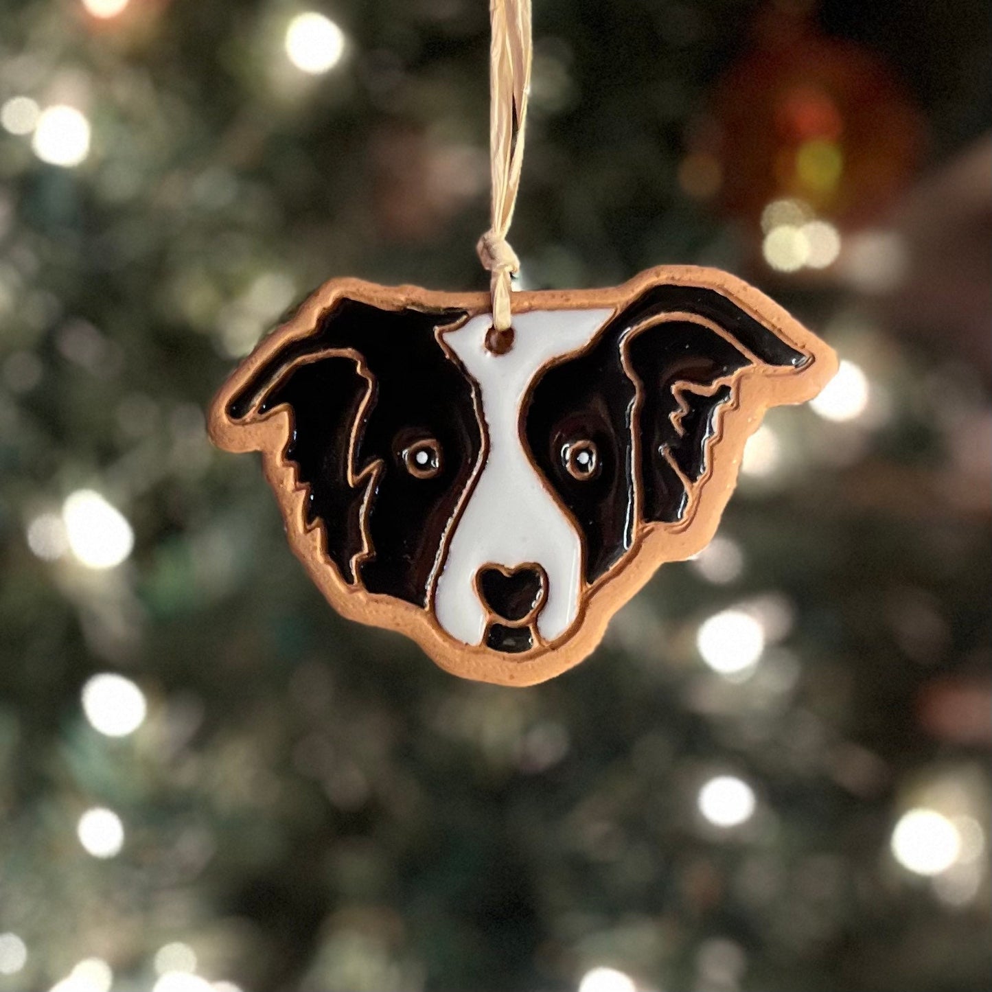Border Collie Ornament
