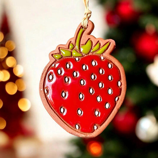 Strawberry Ornament