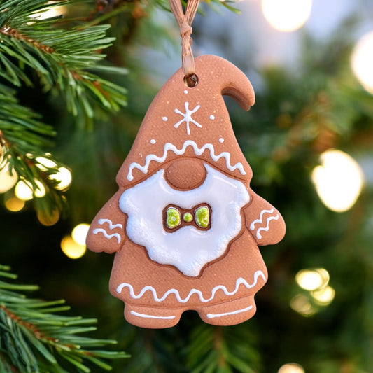 Gingerbead Gnome Ornament